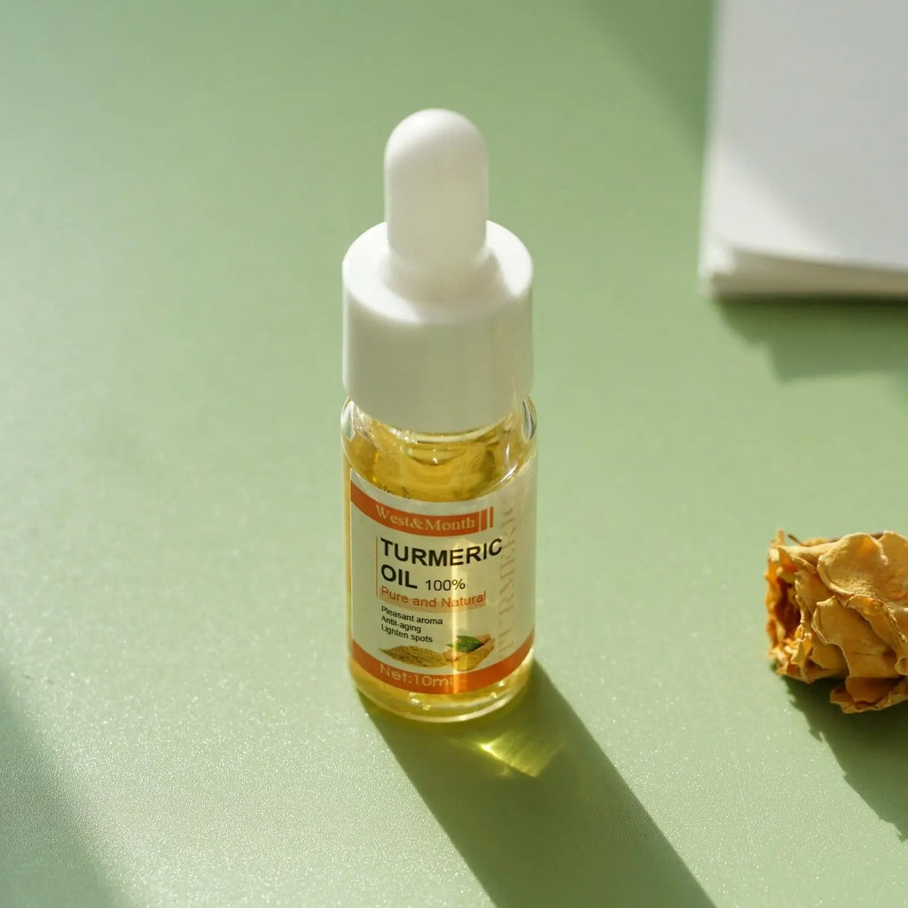 10ml Turmeric Lemon Oil Nourishing Moisturizing Face Serum Facial Care